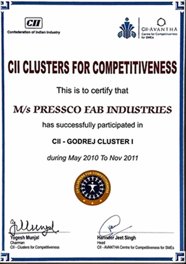 CII Cluster for competitiveness image
